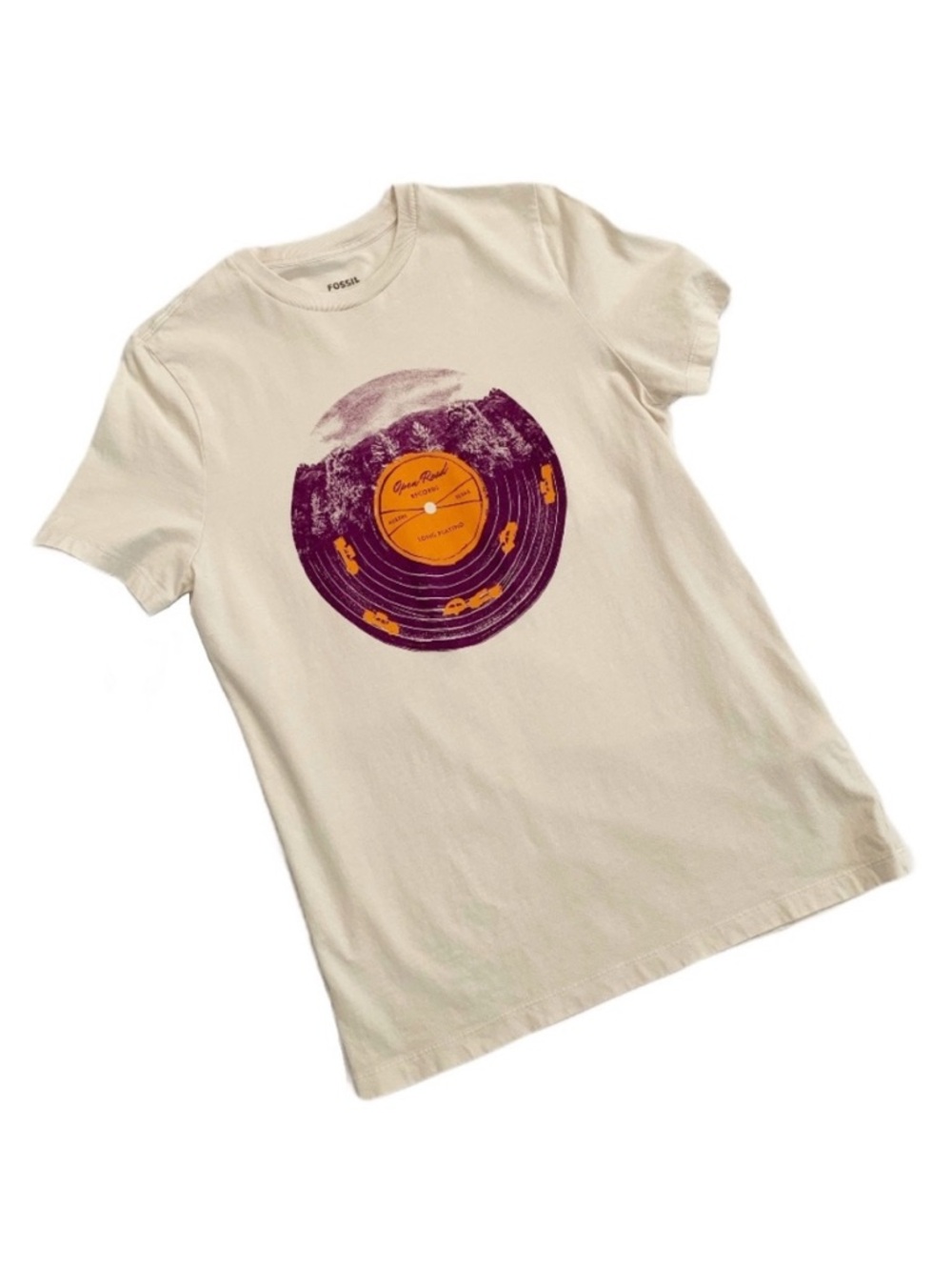 Fossil Austin TX Graphic Tee Size Small